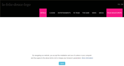 Desktop Screenshot of lafoliedouce.com