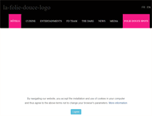 Tablet Screenshot of lafoliedouce.com